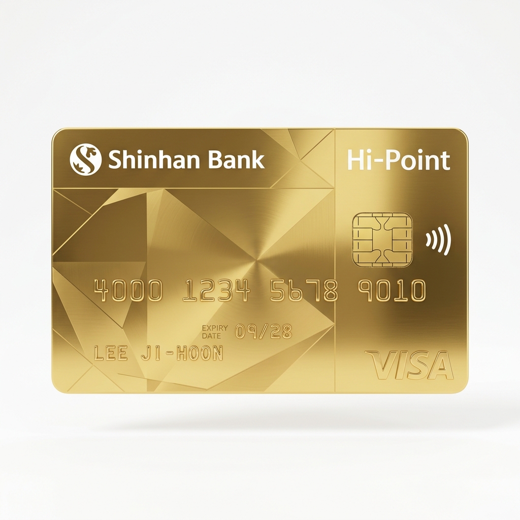 Thẻ Shinhan Visa Hi-Point Hạng Vàng